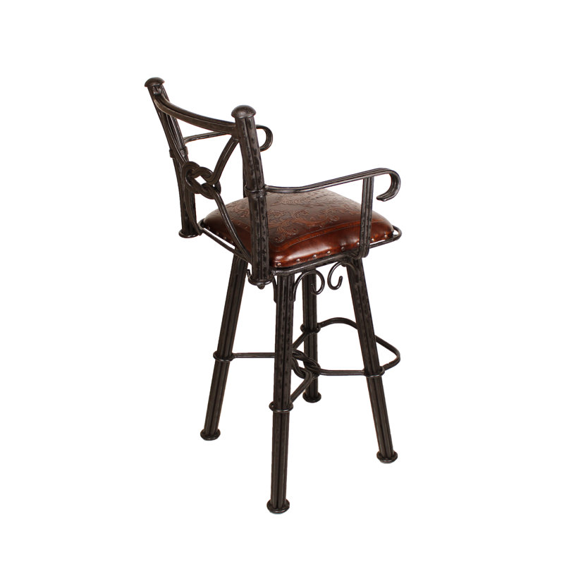 Tabouret Hoon, Brun antique