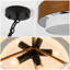 Lustre tambour 5 lumières à intensité variable