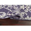 Tapis oriental à motif abstrait All-Over 5 x 8
