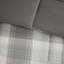 Ensemble d'édredon Woodsman Softspun - literie à carreaux gris hypoallergénique
