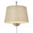 Ryleigh 1-Light Swing Arm in Pewter with Modern White-989302124-989302131