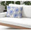 Coussin décoratif intérieur / extérieur en polyester filé floral Bavière-96813407