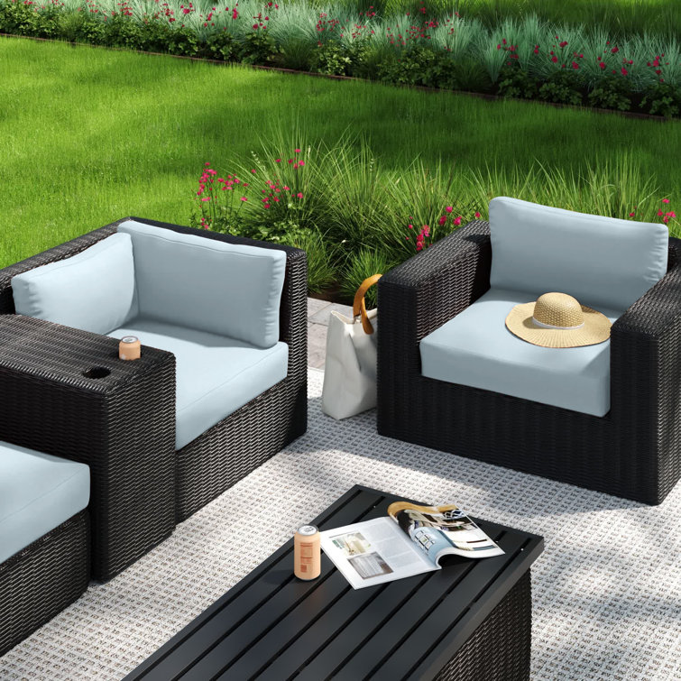 Waterbury Sol 72 Outdoor Cushion Covers 25x25x3 Outdoor Cushion