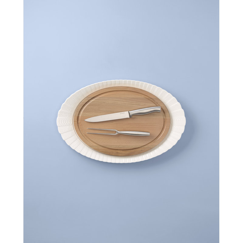 Lenox Harvest 4-Piece Turkey Platter And Carving Set