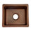 Premier Copper Products BSP5_BREC16DB-G Bar Sink And Drain Package