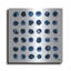 Art mural en métal Markmake Blue Sq 1 'par Melissa Averinos-402297278