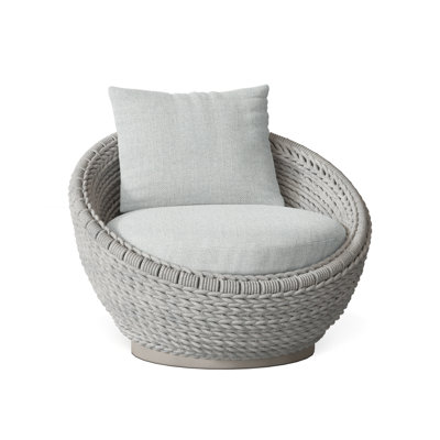 Bernhardt Exteriors Swivel Patio Chair with Cushions