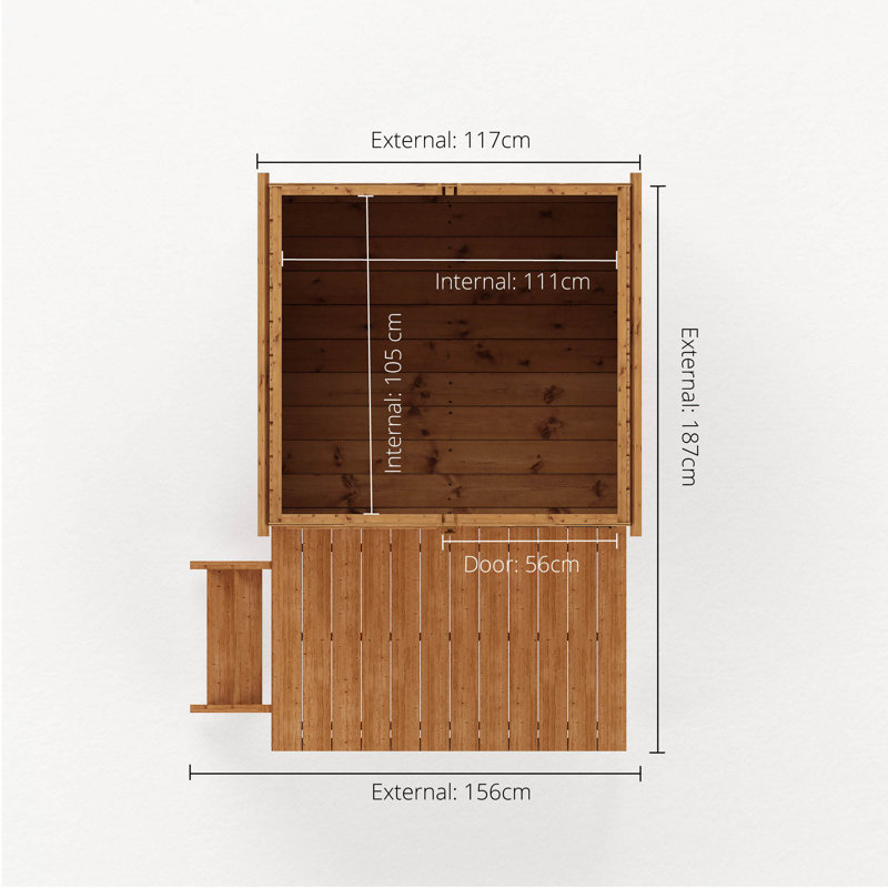 Mercia Snug Playhouse with Tower, No