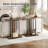 Industrial Entryway Console Table-1019522035