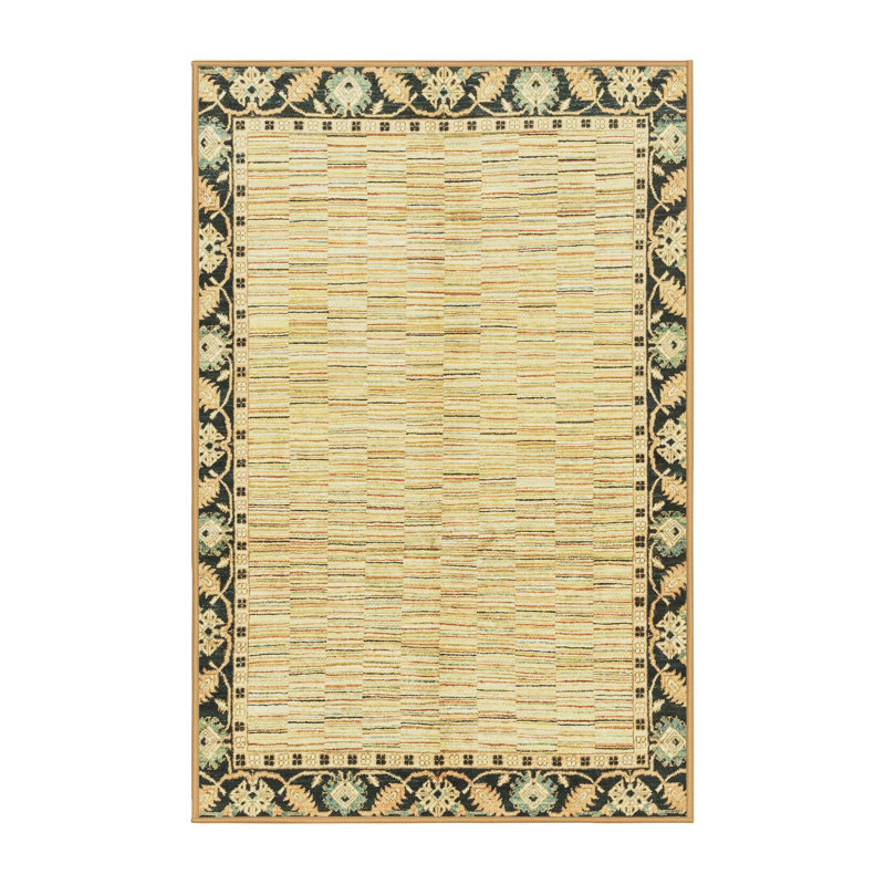Tapis abstrait moderne 3421, Tapis de couloir 2 pi x 5 pi