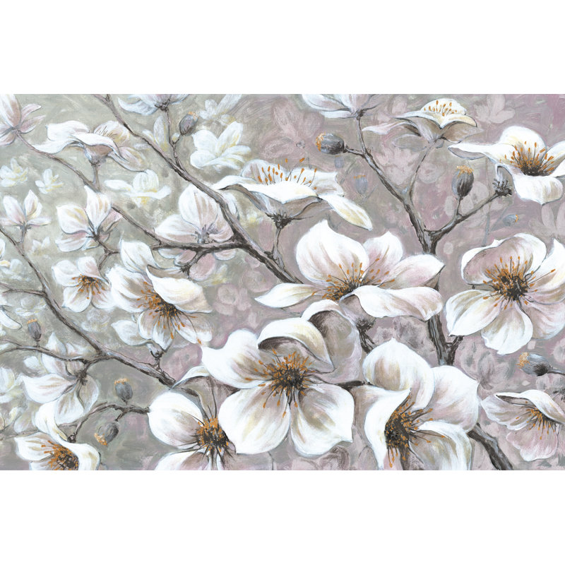 Flowers - Wrapped Canvas Art Prints, 81cm H x 122cm W x 3.8cm D