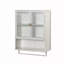 Armoire murale moderne 23,62 po à deux portes avec rangement fermé à deux niveaux-1006212618