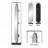 Full Length Standing Mirror 360° Swivel Floor Mirror