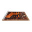 Tapis multicolore tissé à la machine Nakkashian-1230984278