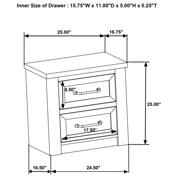 Dimensions du produit
