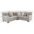  Dheera Upholstered L-Shaped Sectional