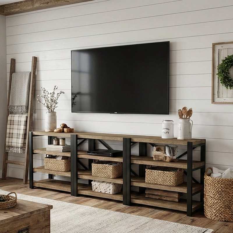 Meuble télé et console 82,7 po Nashanda