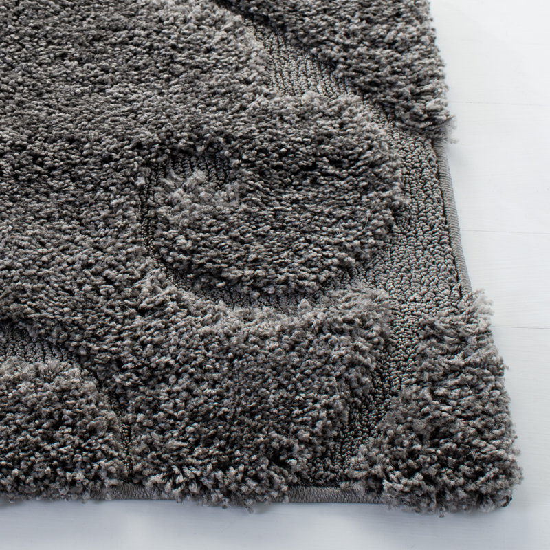 Tapis gris Chaffin, Gris foncé, Carré 6 pi 7 po