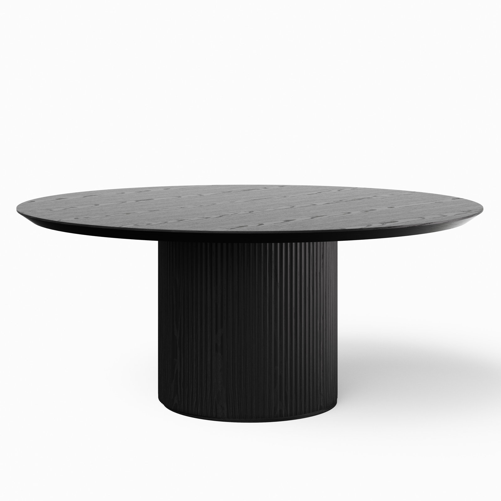 Anela 71'' Round Dining Table, Ebano