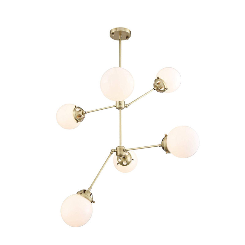 Luminaire suspendu sphère spoutnik Edens