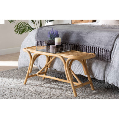 Banc en rotin Bethal