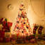 Arbre de Noël artificiel enneigé 6 pi avec base pliable