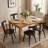 Maybelin Modern Solid Wood Dining Chair-50583880