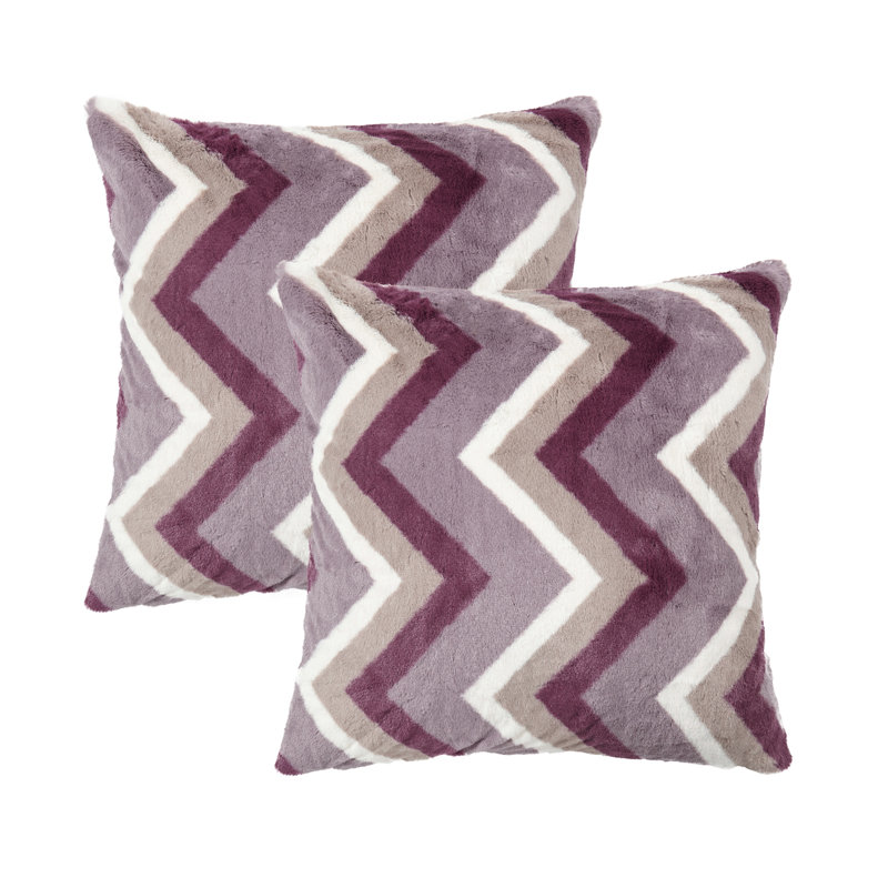 Chevron Square Cushion Cover, Beni