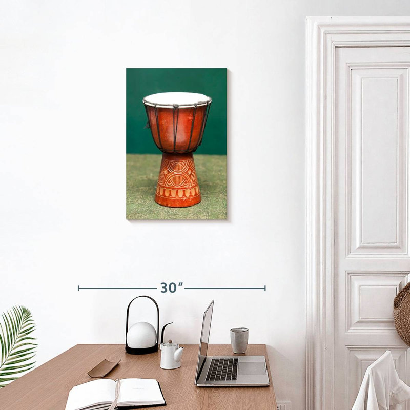 Tambour Abarca Tribal, H 24 po x l 16 po