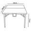 Pradhyun 80cm Folding Table