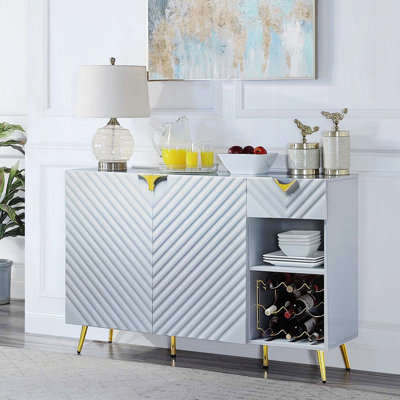 Gaines Contemporary Rectangular 2-Door Server