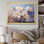 " White Blue Magnolias Romantic Impression "
