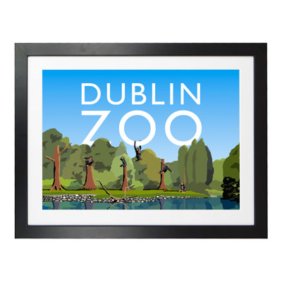 Dublin Zoo 1 Piece Wall Art