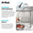 KRAUS Britt Touchless Sensor Commercial Single Handle Pull Down Kitchen Faucet-66764878
