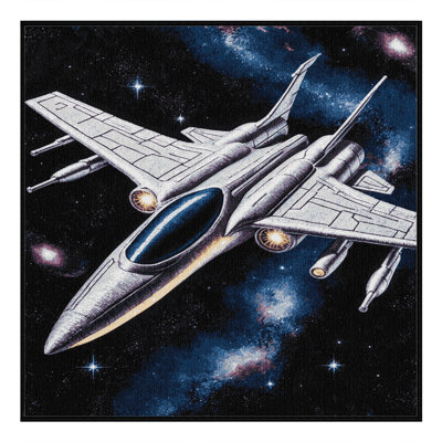 Machine Washable Space Gray Area Rug