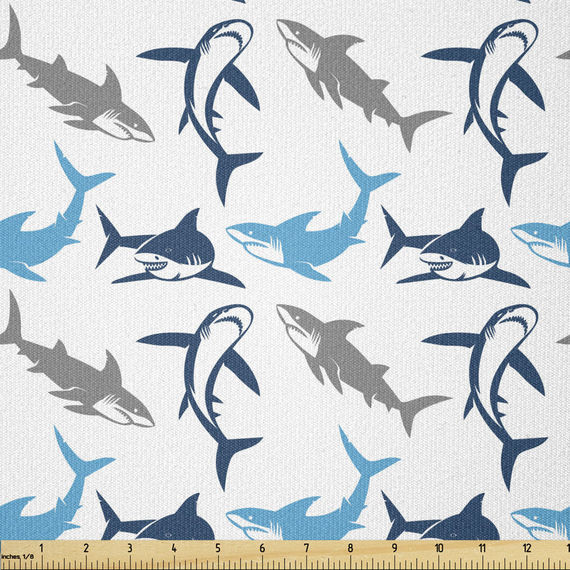 Devillere Silhouettes of Dangerous High Seas Multi-Purpose Fabric