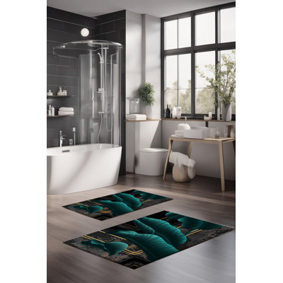 Ensemble de tapis de bain Eakly (2 pièces)