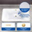 67'' x 31.5'' Rectangular Freestanding Soaking Acrylic Bathtub-50736666
