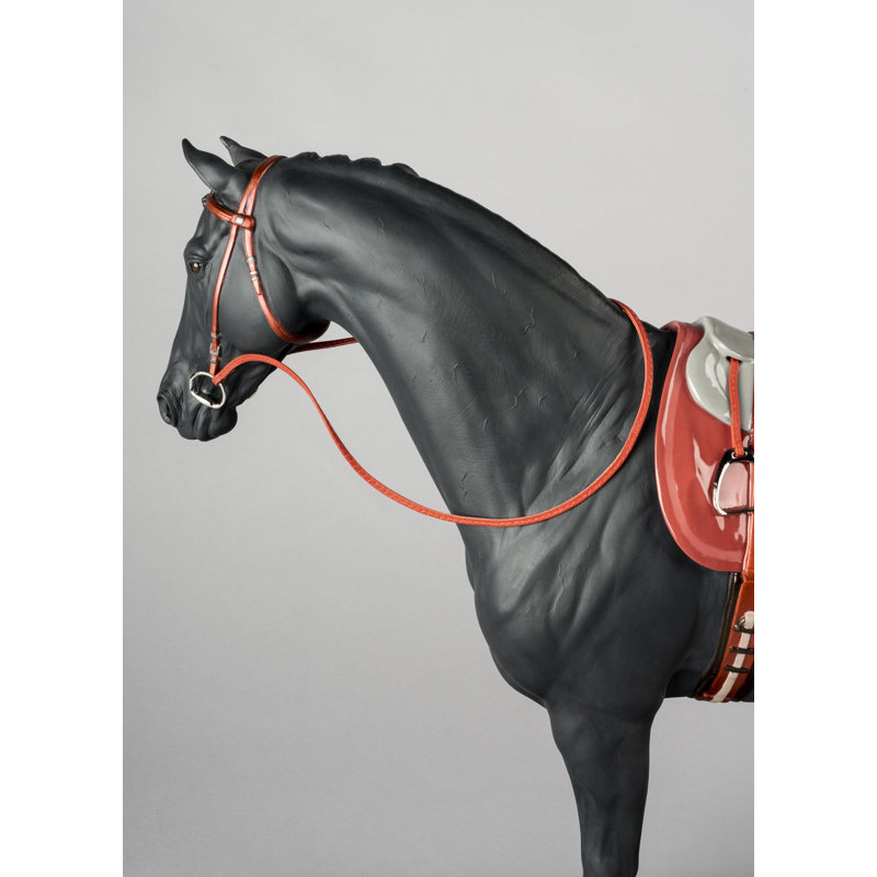 Figurine cheval rouge à cheval rouge