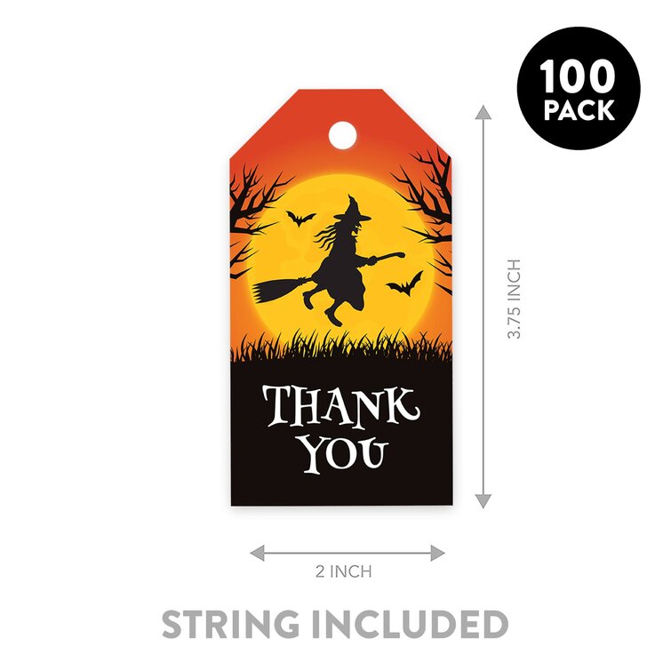 Koyal Wholesale Disposable Halloween Gift Bags for 100 Guests