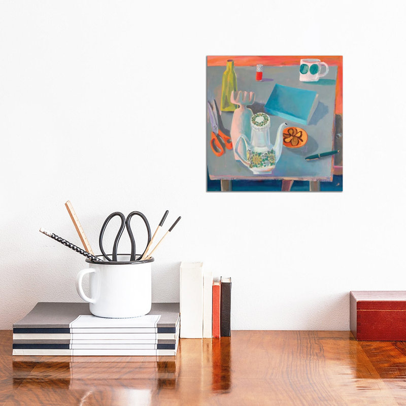 Apricot Glow by Gabriella Buckingham - Gallery-Wrapped Canvas Giclée on Canvas, Wrapped Canvas, 30.48 cm H x 30.48 cm W