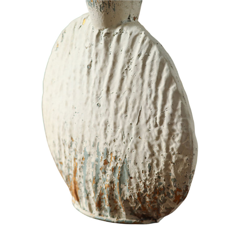 Vase en résine Ivy Bronx, 15.0"W x 3.9"D x 15.2"H