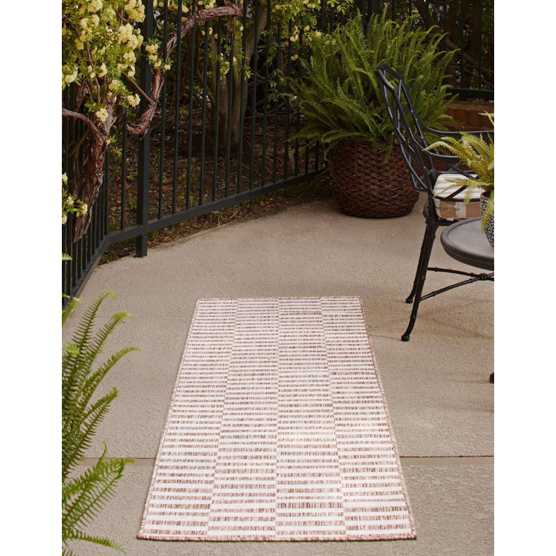 Outdoor Glimmer Area Rug Bear Color, Runner 2' x 6'