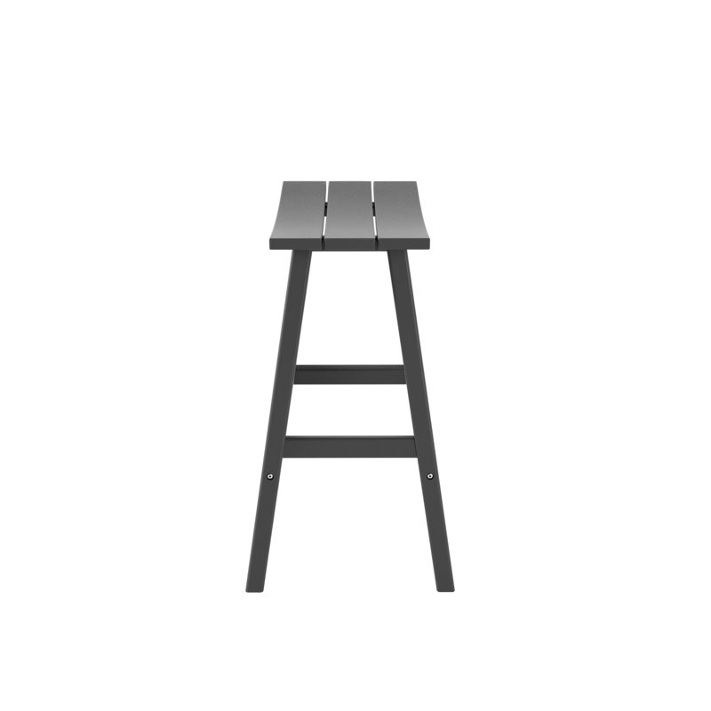 Tabouret d'extérieur Laguna, Gris, Tabouret de bar (siège d'une hauteur de 29 po)
