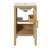 18" Bathroom Cabinet with Storage, Small Space Solution with Ceramic Sink, Adjustable Shelf, Soft-Closing Hinges