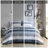 Modern Blue/grey Bedding Sets, Hypoallergenic Polyester, Casual Bedroom Style