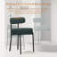 Chaises d'appoint rembourrées avec structure en fer-380601313
