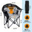 Fauteuil de camping chauffé surdimensionné, 3 réglages de chaleur et massage-1688022118