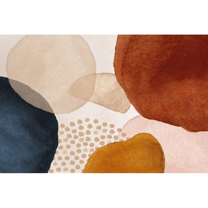 Rontavia Vinyl Machine Printed Area Rug, Rectangle 100 x 150cm