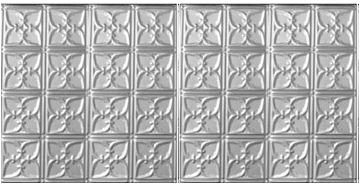 SAMPLE - Victorian Tin-plated Steel Tile